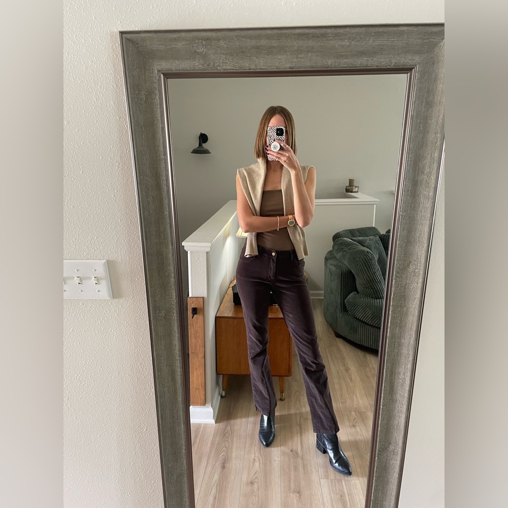 Vintage Calvin Klein Brown Corduroy Pants